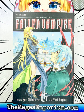 The Record of a Fallen Vampire Vol 6 - The Mage's Emporium Viz Media 2406 alltags description Used English Manga Japanese Style Comic Book