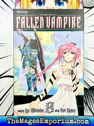 The Record of a Fallen Vampire Vol 8 - The Mage's Emporium Viz Media 2407 alltags description Used English Manga Japanese Style Comic Book