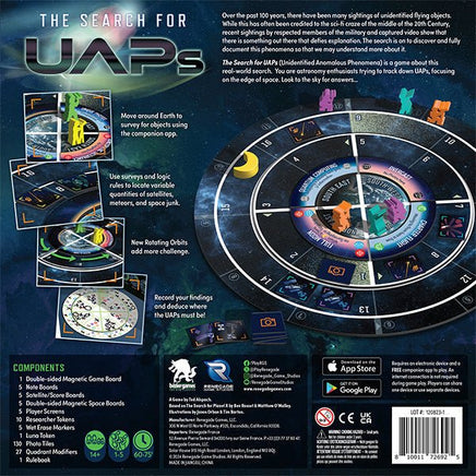 The Search For UAPs - Board Game - The Mage's Emporium PunkOuter Games PunkOuter Games Shopify Collective Used English Board Game Japanese Style Comic Book