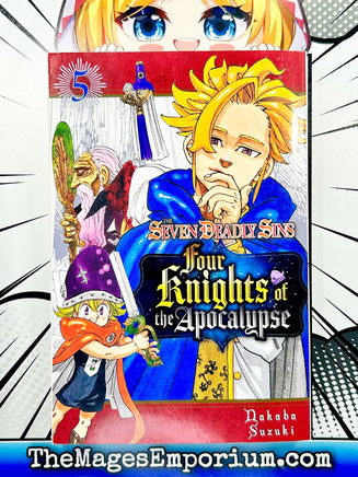 The Seven Deadly Sins Four Knights of the Apocalypse Vol 5 - The Mage's Emporium Kodansha 2404 bis7 copydes Used English Manga Japanese Style Comic Book