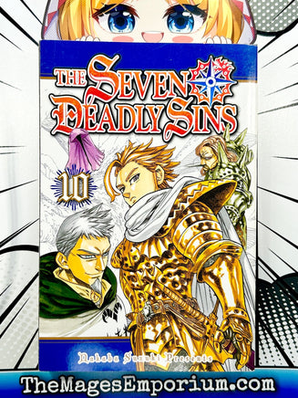 The Seven Deadly Sins Vol 10 - The Mage's Emporium Kodansha 2406 alltags bis1 Used English Manga Japanese Style Comic Book