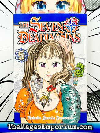 The Seven Deadly Sins Vol 5 - The Mage's Emporium Kodansha 2408 BackInStock UPDATEMETA Used English Manga Japanese Style Comic Book