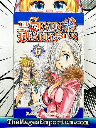 The Seven Deadly Sins Vol 6 - The Mage's Emporium Kodansha 2408 BackInStock UPDATEMETA Used English Manga Japanese Style Comic Book