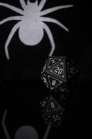 The Spider Aluminum Metal Dice Set - The Mage's Emporium Misty Mountain Gaming Misty Mountain Gaming Shopify Collective Used English Aluminum Japanese Style Comic Book