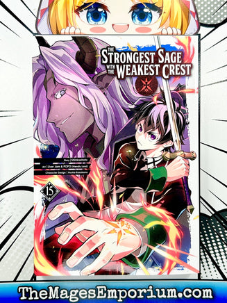 The Strongest Sage with the Weakest Crest Vol 15 - The Mage's Emporium Square Enix 2405 alltags description Used English Manga Japanese Style Comic Book