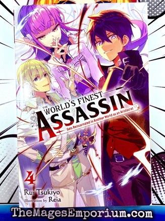 The World's Finest Assassin Gets Reincarnated in Another World as an Aristocrat Vol 4 Light Novel - The Mage's Emporium Yen Press outofstock UPDATEMETA Used English Light Novel Japanese Style Comic Book