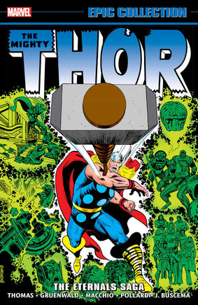 Thor Epic Collect TPB Volume 10 The Eternals Saga - The Mage's Emporium The Multiverse Shopify Collective The Multiverse Used English Graphic Novels Japanese Style Comic Book