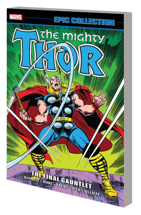 THOR EPIC COLLECTION TP FINAL GAUNTLET - The Mage's Emporium The Multiverse Shopify Collective The Multiverse Used English Graphic Novels Japanese Style Comic Book