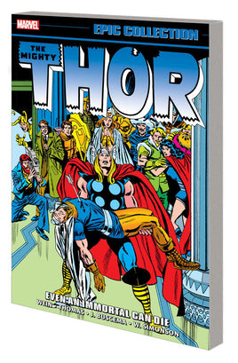 Thor Epic Collection TPB Even An Immortal Can Die - The Mage's Emporium The Multiverse Shopify Collective The Multiverse Used English Graphic Novels Japanese Style Comic Book