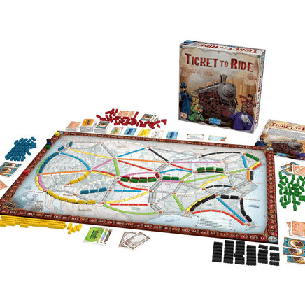 Ticket to Ride - Board Game - The Mage's Emporium PunkOuter Games PunkOuter Games Shopify Collective Used English Board Game Japanese Style Comic Book