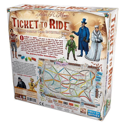 Ticket to Ride - Board Game - The Mage's Emporium PunkOuter Games PunkOuter Games Shopify Collective Used English Board Game Japanese Style Comic Book