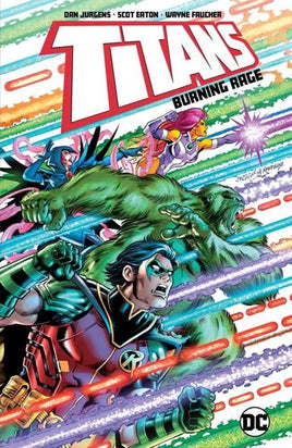 TITANS BURNING RAGE TP - The Mage's Emporium The Multiverse Shopify Collective The Multiverse Used English Graphic Novels Japanese Style Comic Book