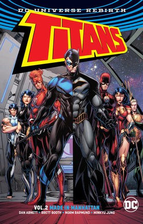 TITANS TP VOL 02 MADE IN MANHATTAN (REBIRTH) - The Mage's Emporium The Multiverse outofstock Shopify Collective The Multiverse Used English Graphic Novels Japanese Style Comic Book