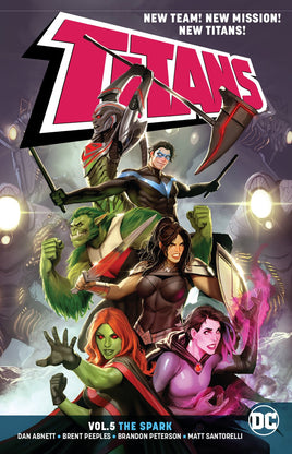 TITANS TP VOL 05 THE SPARK - The Mage's Emporium The Multiverse Shopify Collective The Multiverse Used English Graphic Novels Japanese Style Comic Book