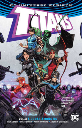 Titans TPB Volume 03 A Judas Among Us Rebirth - The Mage's Emporium The Multiverse Shopify Collective The Multiverse Used English Graphic Novels Japanese Style Comic Book