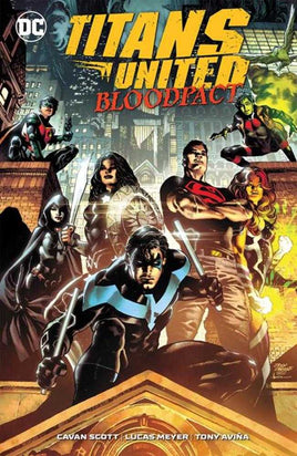 Titans United Bloodpact TPB - The Mage's Emporium The Multiverse Shopify Collective The Multiverse Used English Graphic Novels Japanese Style Comic Book
