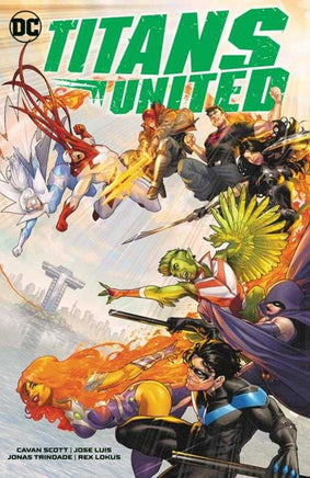 Titans United TPB - The Mage's Emporium The Multiverse Shopify Collective The Multiverse Used English Graphic Novels Japanese Style Comic Book