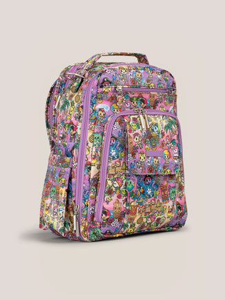 tokidoki Be Right Back Diaper Backpack - toki tiki - The Mage's Emporium JuJuBe JuJuBe Shopify Collective Used English Be Right Back Japanese Style Comic Book