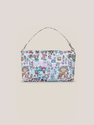 tokidoki Snow Day Be Quick Shoulder Diaper Bag Accessory — Ice Blue - The Mage's Emporium JuJuBe JuJuBe Shopify Collective Used English Be Quick Japanese Style Comic Book