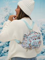 tokidoki Snow Day Bestie Small Messenger Handbag, Backpack — Ice Blue - The Mage's Emporium JuJuBe JuJuBe Shopify Collective Used English Bestie Japanese Style Comic Book