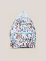 tokidoki Snow Day Everyday Mini Small Diaper Bag Backpack — Ice Blue - The Mage's Emporium JuJuBe JuJuBe Shopify Collective Used English Everyday Mini Japanese Style Comic Book