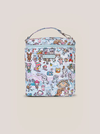 tokidoki Snow Day Fuel Cell Insulated Bottle Bag — Ice Blue - The Mage's Emporium JuJuBe JuJuBe Shopify Collective Used English Fuel Cell Japanese Style Comic Book