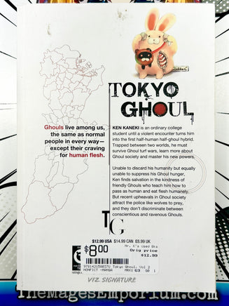 Tokyo Ghoul Vol 2 - The Mage's Emporium Viz Media copydes manga older teen Used English Manga Japanese Style Comic Book
