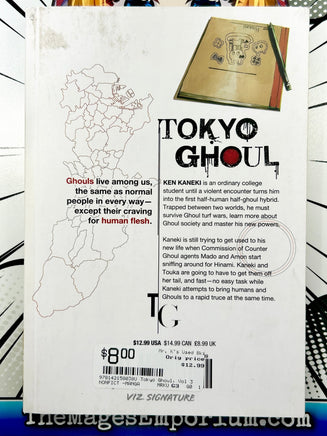 Tokyo Ghoul Vol 3 - The Mage's Emporium Viz Media copydes Used English Manga Japanese Style Comic Book