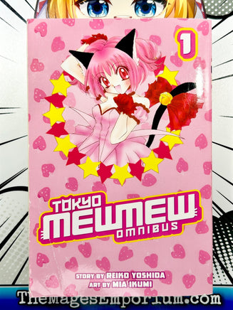 Tokyo Mewmew Omnibus Vol 1 - The Mage's Emporium Kodansha 2404 alltags description Used English Manga Japanese Style Comic Book