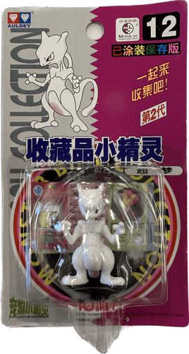 TOMY: Pokemon Monster Collection - Mewtwo #12 - The Mage's Emporium Shumi Toys & Gifts Shopify Collective Shumi Toys & Gifts Used English Pocket Monster Figure Japanese Style Comic Book