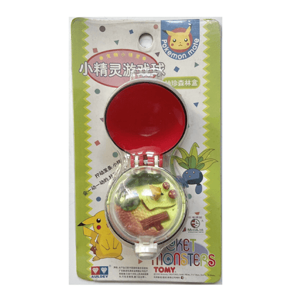 TOMY: Pokemon Monster Collection - Pikachu and Oddish Windup Diorama Poke Ball - The Mage's Emporium Shumi Toys & Gifts Shopify Collective Shumi Toys & Gifts Used English Pocket Monster Figure Japanese Style Comic Book