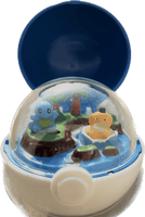 TOMY: Pokemon Monster Collection - Psyduck and Squirtle Windup Diorama Master Ball - The Mage's Emporium Shumi Toys & Gifts Shopify Collective Shumi Toys & Gifts Used English Pocket Monster Figure Japanese Style Comic Book