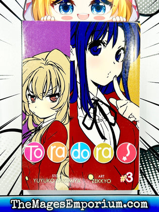 Toradora Vol 3 Manga - The Mage's Emporium Seven Seas 2405 alltags description Used English Manga Japanese Style Comic Book