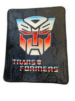 Hasbro Transformers Autobot Symbol 80's Cartoon Throw Blanket
