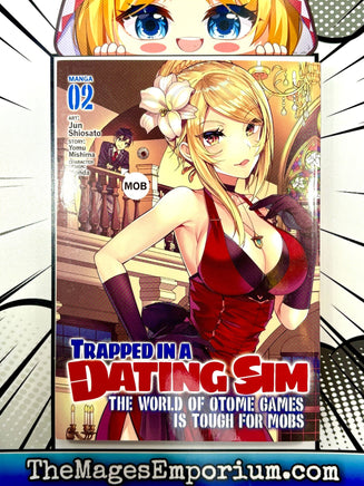 Trapped in a Dating Sim The World of Otome Games Is Tough for Mobs Vol 2 Manga - The Mage's Emporium Seven Seas 2411 UPDATEMETA Used English Manga Japanese Style Comic Book