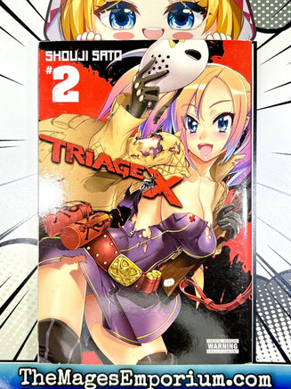 Triage X Vol 2 - The Mage's Emporium Yen Press outofstock UPDATEMETA Used English Manga Japanese Style Comic Book
