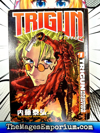 Trigun Deep Space Planet Future Gun Action Vol 1 - The Mage's Emporium Dark Horse 2411 UPDATEMETA Used English Manga Japanese Style Comic Book