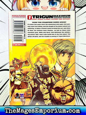 Trigun Maximum Vol 1 - The Mage's Emporium DMP 2406 alltags bis1 Used English Manga Japanese Style Comic Book