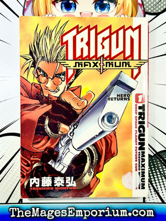 Trigun Maximum Vol 1 - The Mage's Emporium DMP 2406 alltags bis1 Used English Manga Japanese Style Comic Book