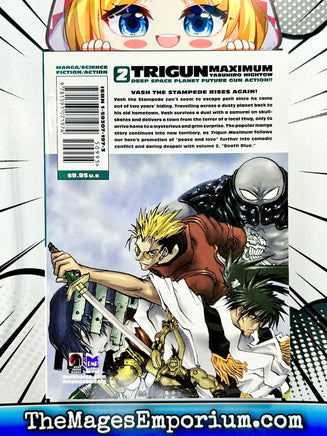 Trigun Maximum Vol 2 - The Mage's Emporium Dark Horse 2406 alltags bis1 Used English Manga Japanese Style Comic Book