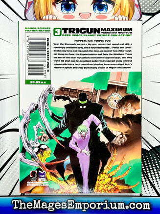 Trigun Maximum Vol 3 - The Mage's Emporium DMP 2406 alltags description Used English Manga Japanese Style Comic Book