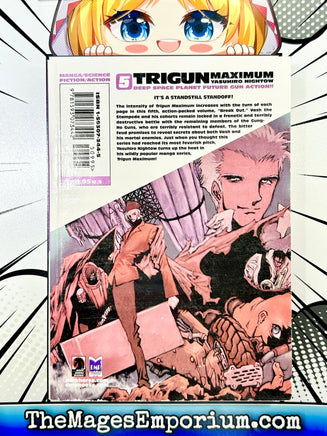 Trigun Maximum Vol 5 - The Mage's Emporium DMP 2408 BackInStock UPDATEMETA Used English Manga Japanese Style Comic Book