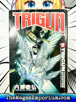 Trigun Vol 2 Deeper Space Planet Future Gun Action - The Mage's Emporium DMP outofstock UPDATEMETA Used English Manga Japanese Style Comic Book