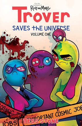 TROVER SAVES THE UNIVERSE TP VOL 01 (MR) - The Mage's Emporium The Multiverse Shopify Collective The Multiverse Used English Graphic Novels Japanese Style Comic Book
