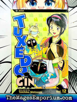 Tuxedo Gin Vol 12 - The Mage's Emporium Viz Media 2407 alltags description Used English Manga Japanese Style Comic Book