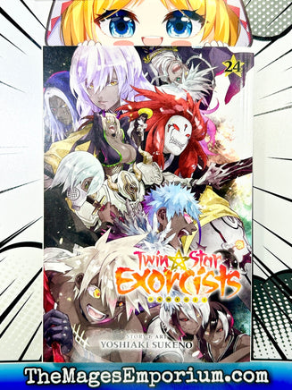 Twin Star Exorcists Vol 24 - The Mage's Emporium Viz Media 2405 alltags description Used English Manga Japanese Style Comic Book