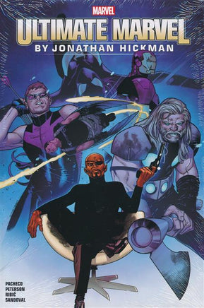 Ultimate Marvel By Jonathan Hickman Omnibus Hardcover Direct Market Variant - The Mage's Emporium The Multiverse outofstock Shopify Collective The Multiverse Used English Graphic Novels Japanese Style Comic Book