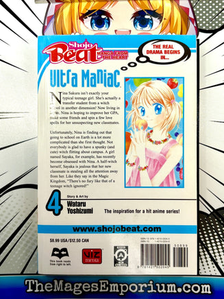 Ultra Maniac Vol 4 - The Mage's Emporium Viz Media 2411 UPDATEMETA Used English Manga Japanese Style Comic Book