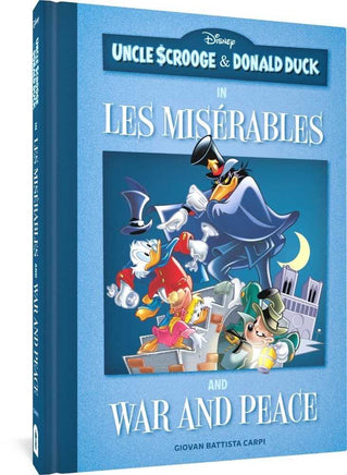 Uncle Scrooge & Donald Duck Les Miserables & War & Peace Hardcover - The Mage's Emporium The Multiverse Shopify Collective The Multiverse Used English Graphic Novels Japanese Style Comic Book