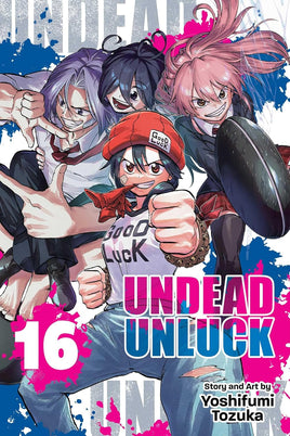 Undead Unluck Vol 16 BRAND NEW RELEASE - The Mage's Emporium Viz Media 2407 alltags description Used English Manga Japanese Style Comic Book